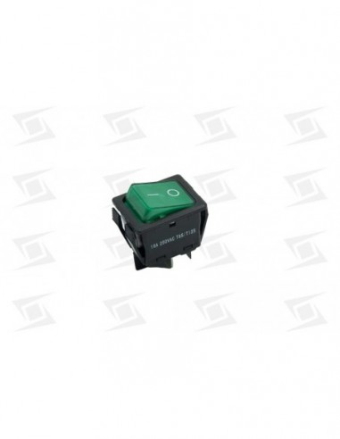 Interruptor Verde 30x11 230v Unipolar