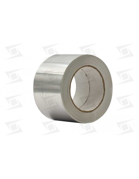 Cinta Aluminio Adhesiva Rollo 50mx75mm
